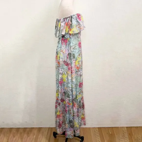 NWT Alice + Olivia Tempie Dress Lola's Dream Silk Wedding Guest Formal Size 8 - Picture 7 of 16